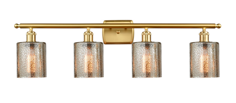 Innovations 516-4W-SG-G116 Four Light Bath Vanity, Satin Gold