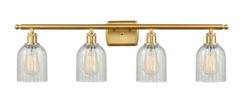 Innovations 516-4W-SG-G2511 Four Light Bath Vanity, Satin Gold