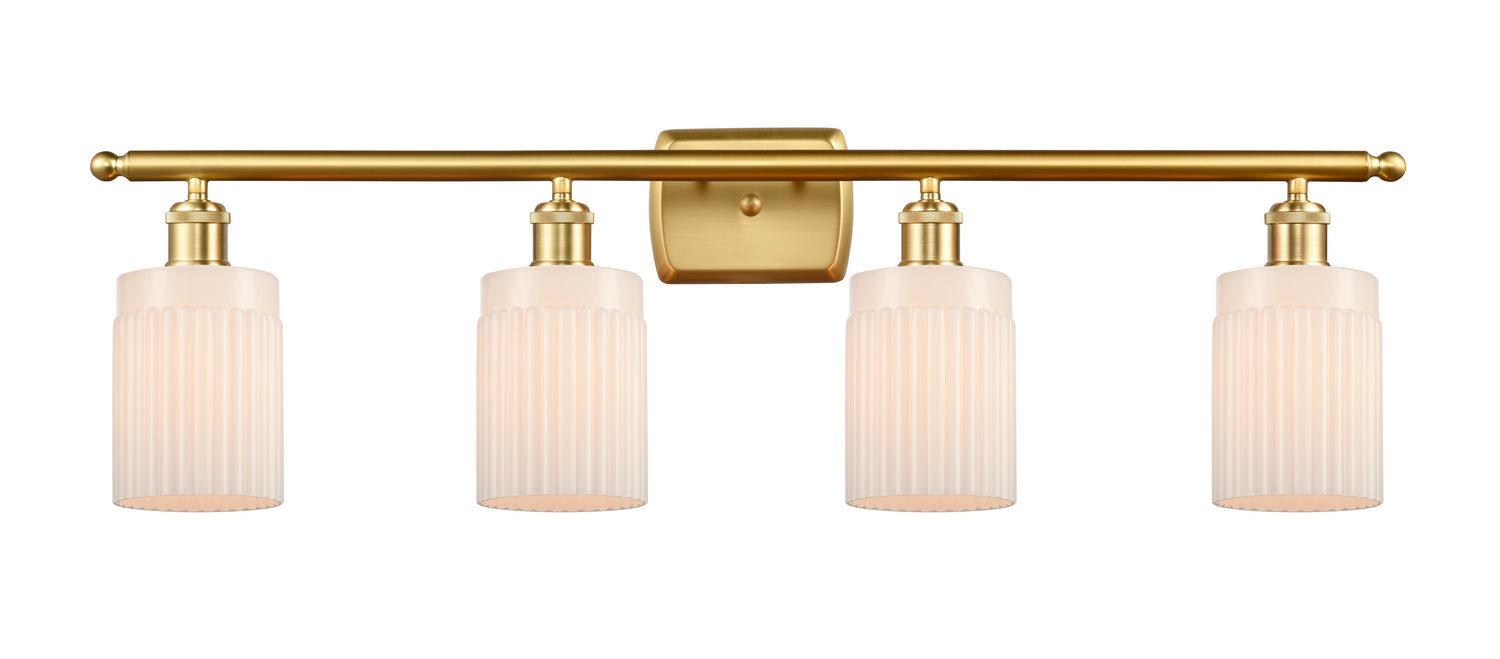 Innovations 516-4W-SG-G341 Four Light Bath Vanity, Satin Gold