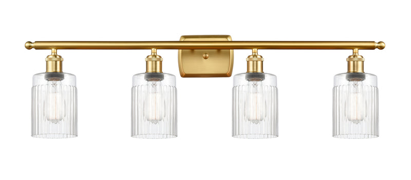 Innovations 516-4W-SG-G342 Four Light Bath Vanity, Satin Gold