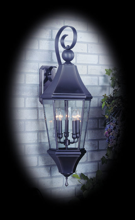 Framburg 8744 IRON Five Light Exterior Wall Mount, Iron