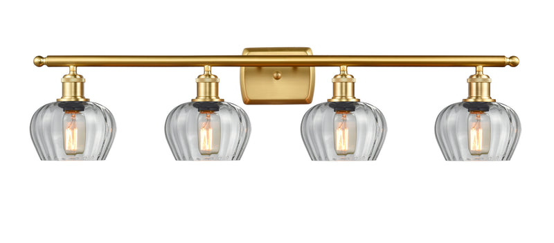 Innovations 516-4W-SG-G92 Four Light Bath Vanity, Satin Gold