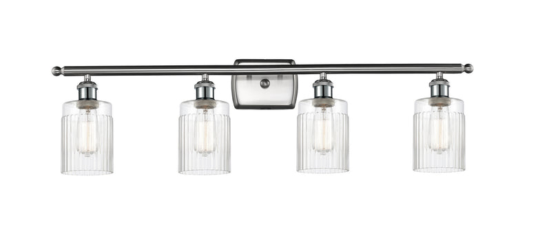 Innovations 516-4W-SN-G342 Four Light Bath Vanity, Brushed Satin Nickel