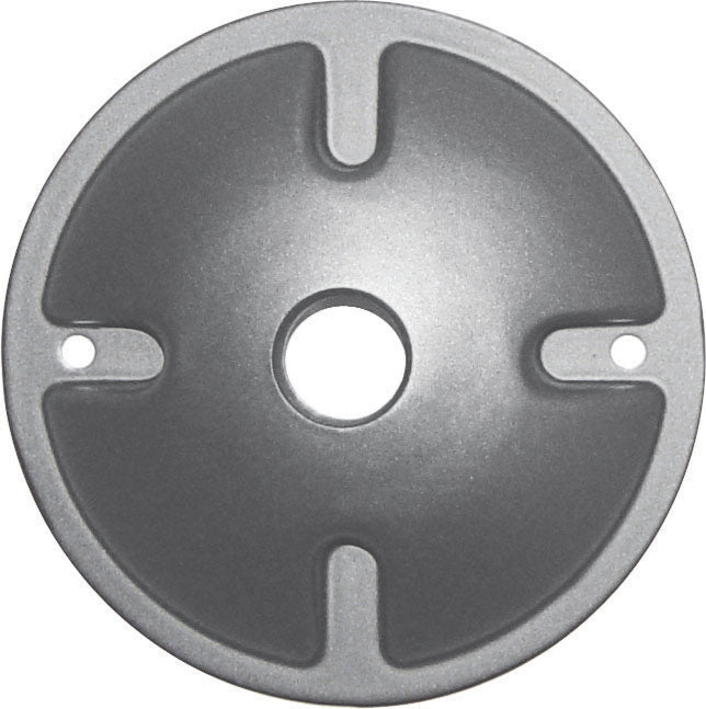 Nuvo Lighting 60-673 Die Cast Mounting Plate, Light Gray