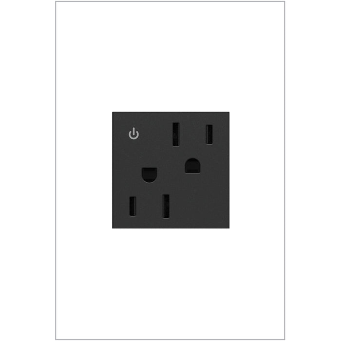 Legrand ARCD152G10 Dual Controlled Outlet, Graphite
