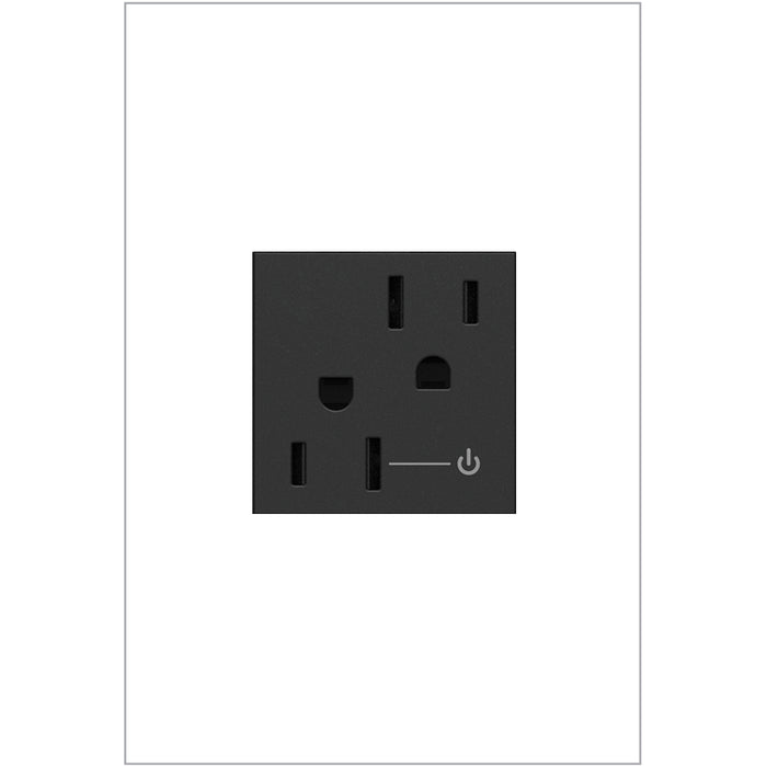 Legrand ARCH152G10 Half Controlled Outlet, Graphite