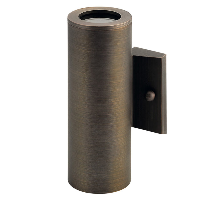 Kichler 15079CBR Two Light Deck Light, Centennial Brass