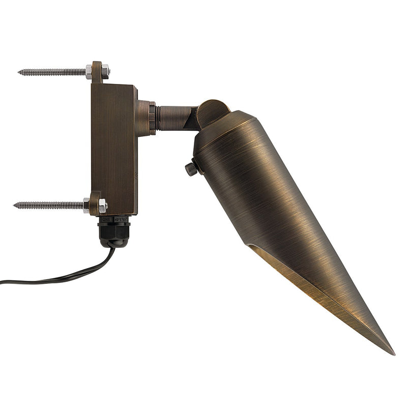 Kichler 15494CBR One Light Down Accent, Centennial Brass