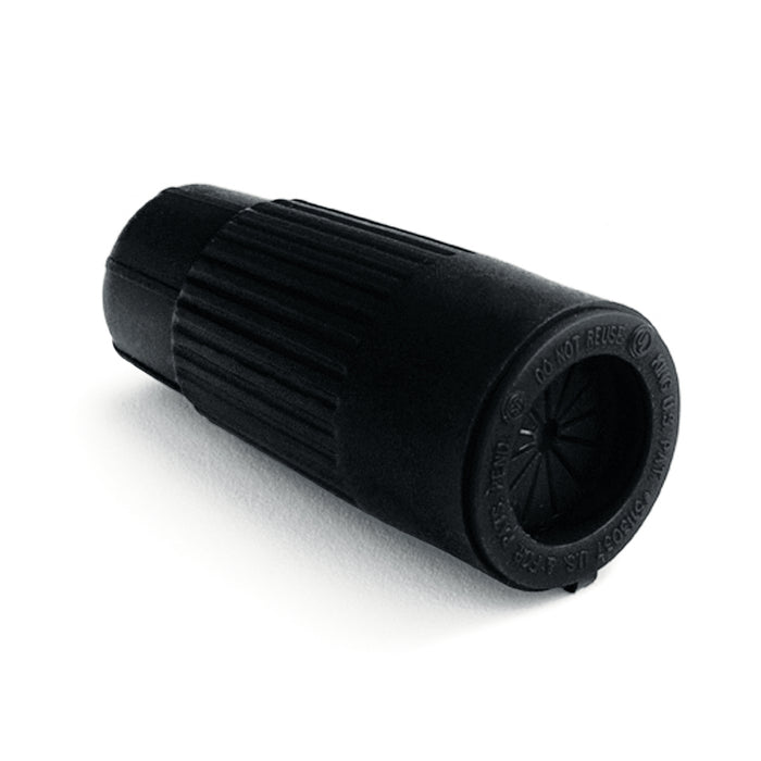Kichler 15589BK Wire Connector, Black Material (Not Painted)