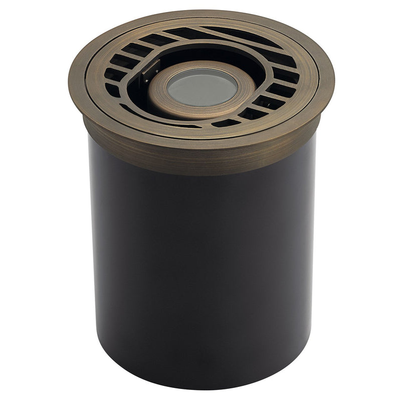 Kichler 15789CBR One Light Well Light, Centennial Brass