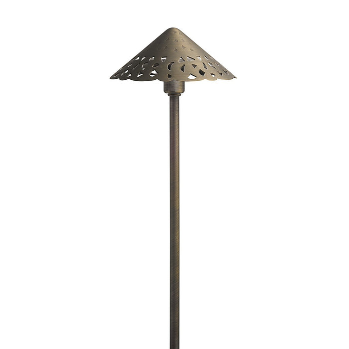 Kichler 15871CBR27 LED Path Light, Centennial Brass