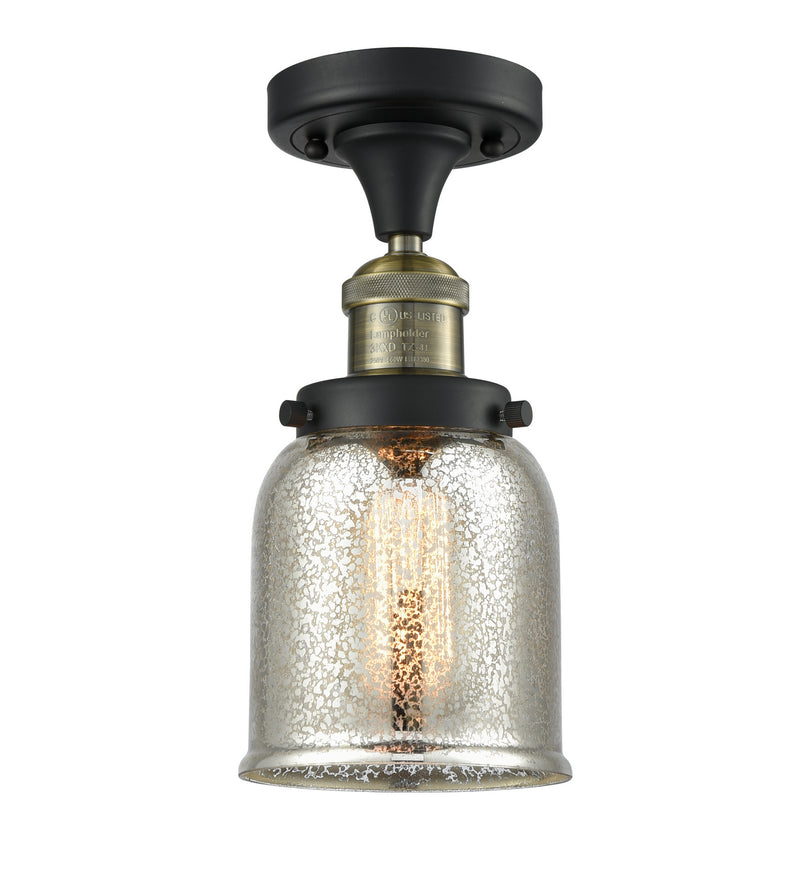 Innovations 517-1CH-BAB-G58 One Light Semi-Flush Mount, Black Antique Brass