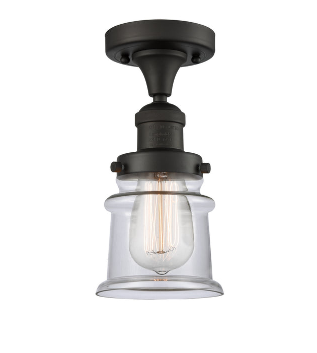 Innovations 517-1CH-OB-G182S-LED LED Semi-Flush Mount, Oil Rubbed Bronze
