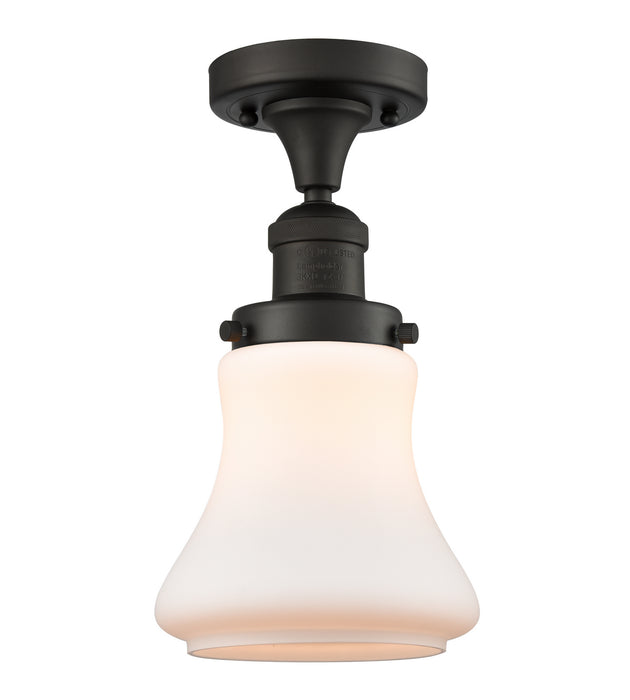 Innovations 517-1CH-OB-G191 One Light Semi-Flush Mount, Oil Rubbed Bronze