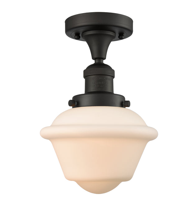 Innovations 517-1CH-OB-G531 One Light Semi-Flush Mount, Oil Rubbed Bronze