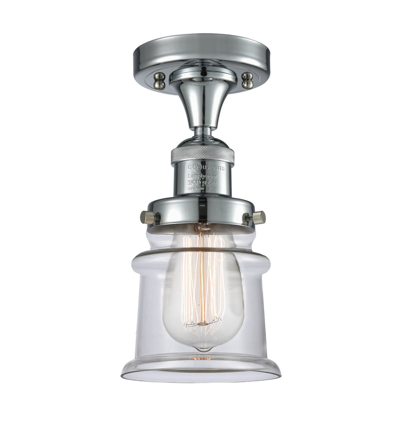 Innovations 517-1CH-PC-G182S-LED LED Semi-Flush Mount, Polished Chrome