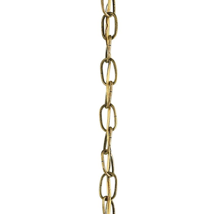 Kichler 2996NBR Chain, Natural Brass