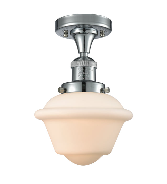 Innovations 517-1CH-PC-G531-LED LED Semi-Flush Mount, Polished Chrome