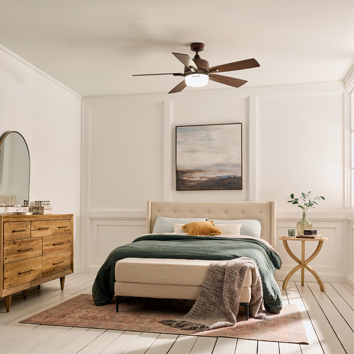 Kichler 300457OBB 52" Ceiling Fan, Oil Brushed Bronze