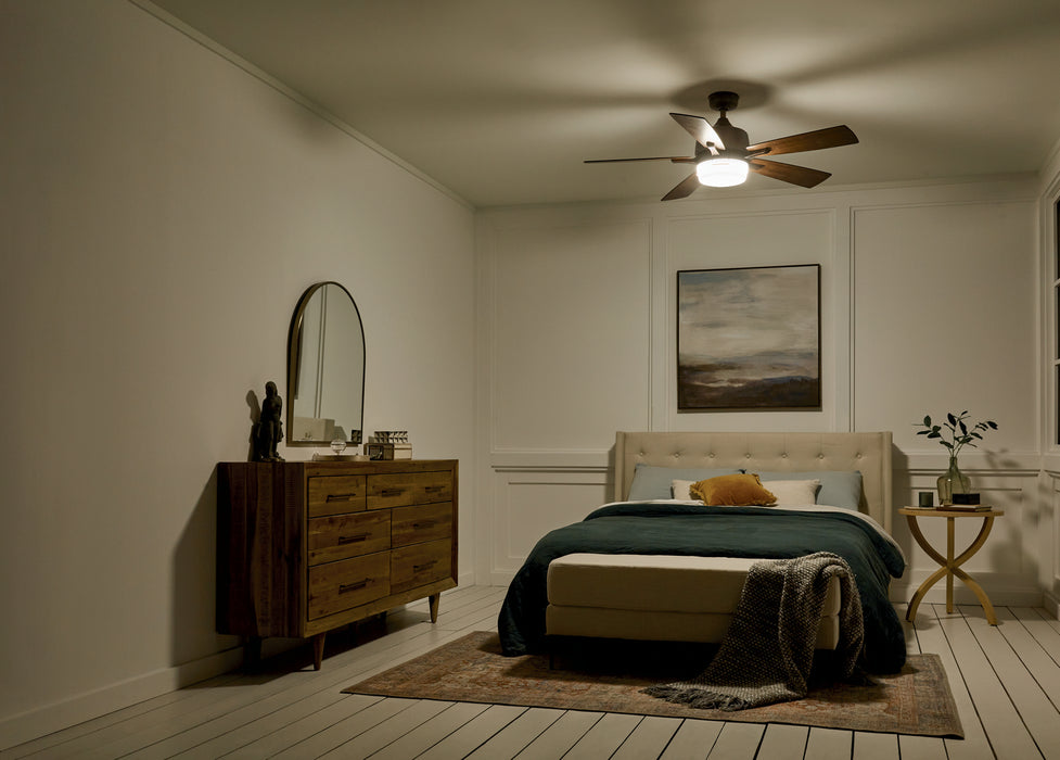 Kichler 300457OBB 52" Ceiling Fan, Oil Brushed Bronze