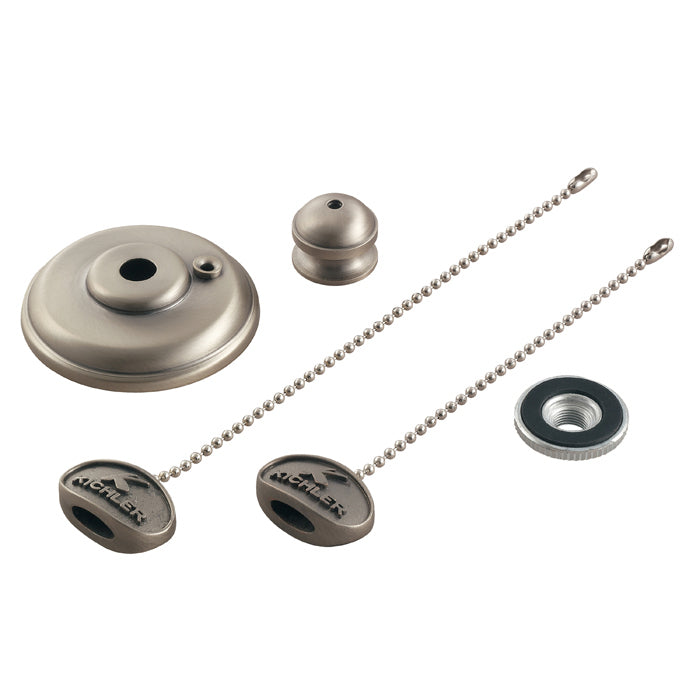 Kichler 337006DBK Finial Kit, Distressed Black
