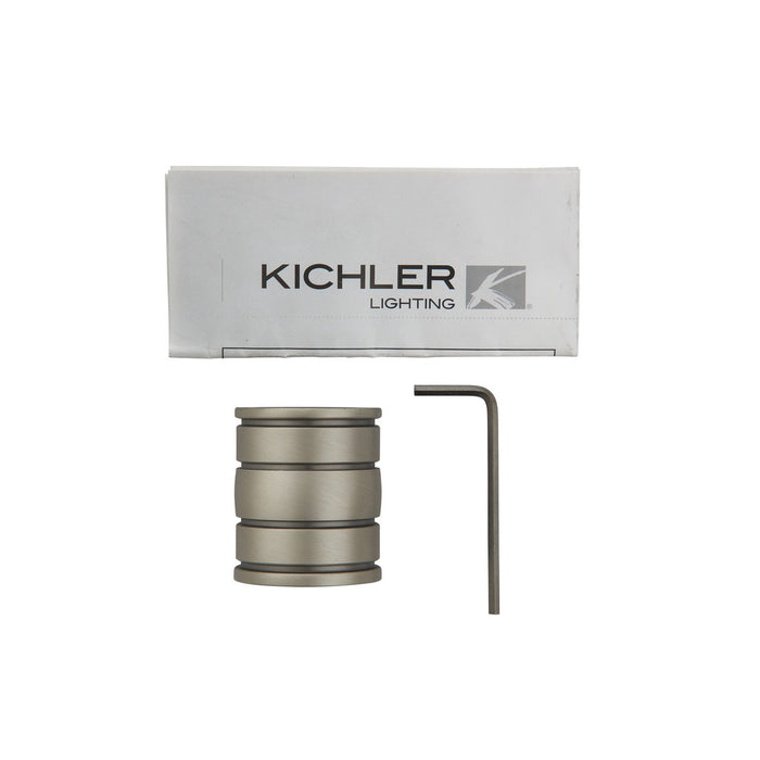 Kichler 337007AP Decorative Coupler, Antique Pewter