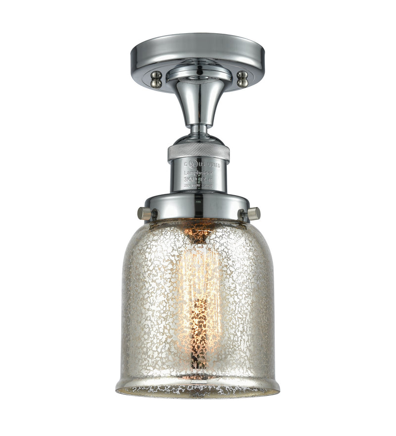 Innovations 517-1CH-PC-G58-LED LED Semi-Flush Mount, Polished Chrome