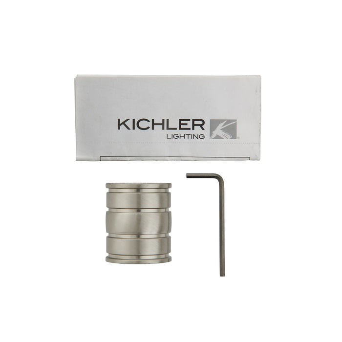 Kichler 337007BSS Decorative Coupler, Brushed Stainless Steel