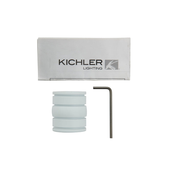 Kichler 337007MWH Decorative Coupler, Matte White
