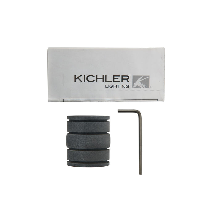 Kichler 337007WZC Decorative Coupler, Weathered Zinc