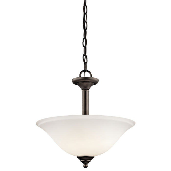 Kichler 3694OZWL18 LED Pendant/Semi Flush, Olde Bronze