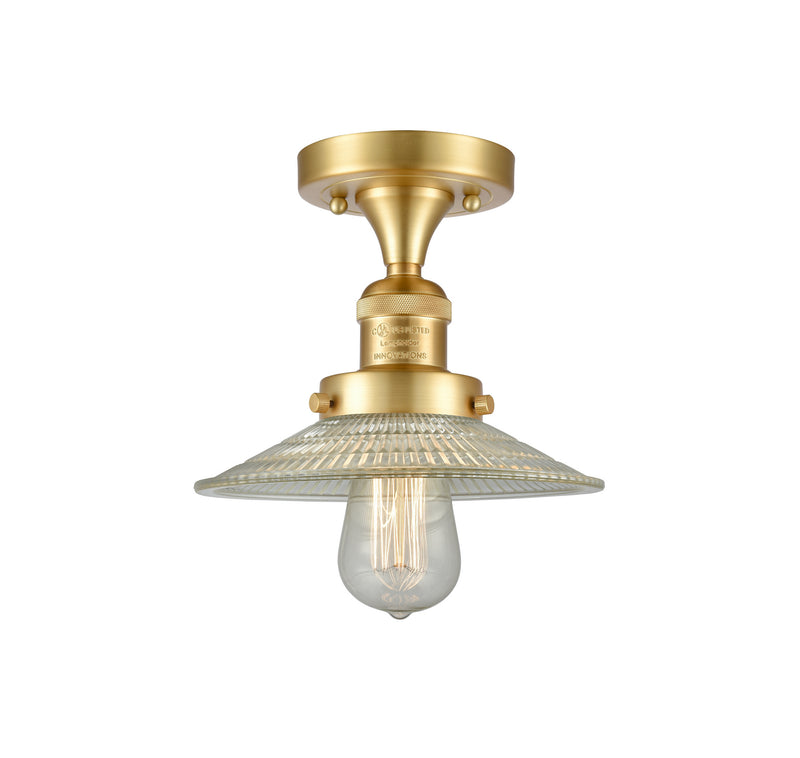 Innovations 517-1CH-SG-G2 One Light Semi-Flush Mount, Satin Gold