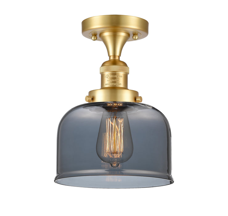 Innovations 517-1CH-SG-G73 One Light Semi-Flush Mount, Satin Gold