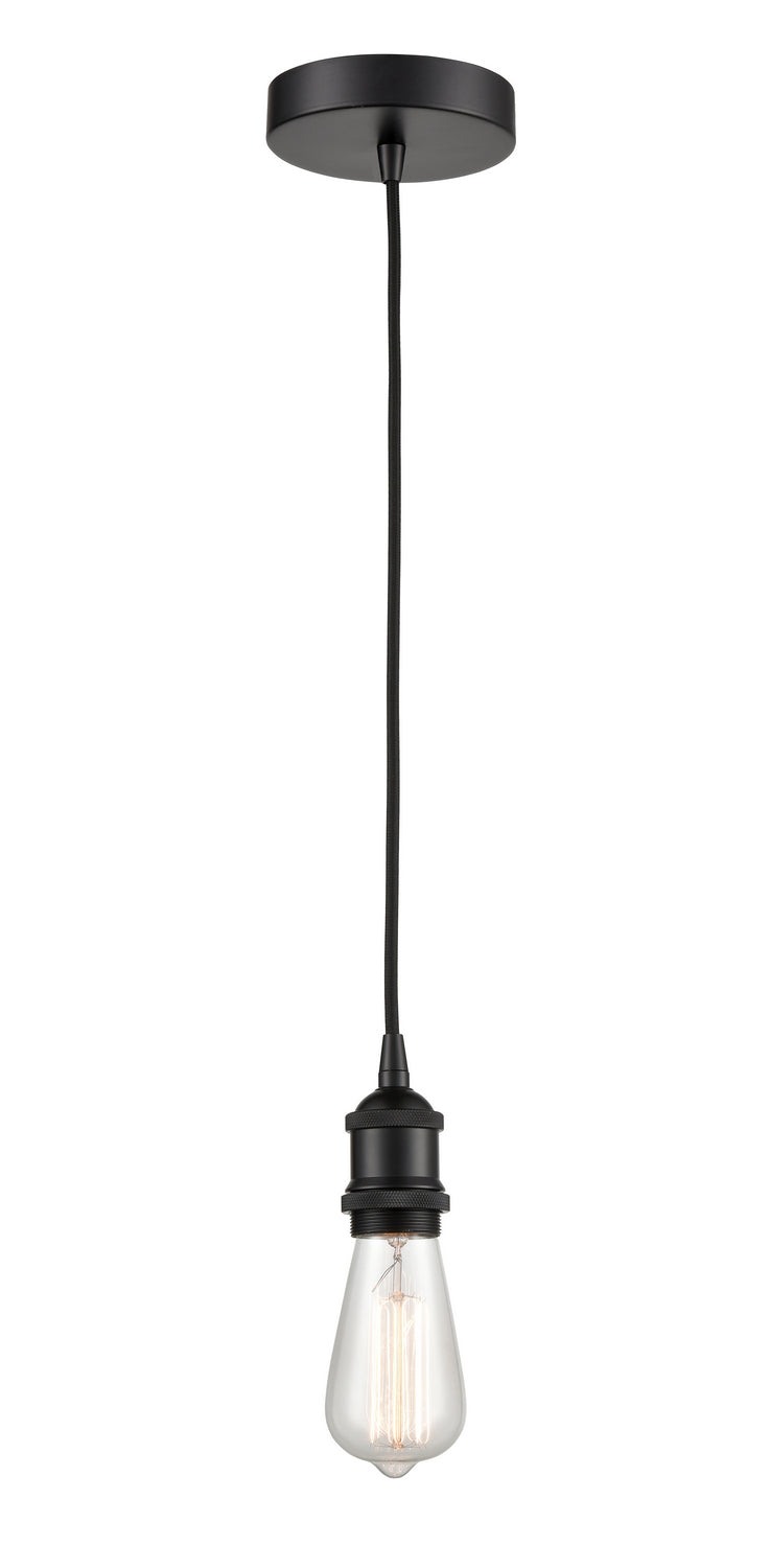 Innovations 616-1P-BK One Light Mini Pendant, Matte Black
