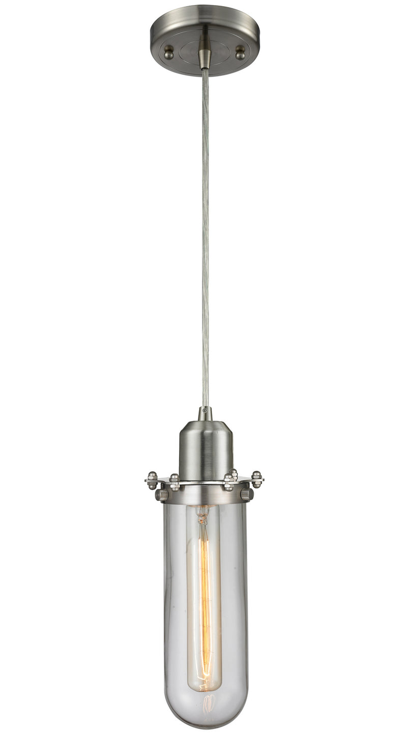 Innovations 900-1P-SN-CE228-SN-CL LED Mini Pendant, Brushed Satin Nickel