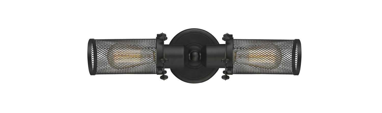 Innovations 900-2W-OB-CE219-OB Two Light Bath Vanity, Oil Rubbed Bronze