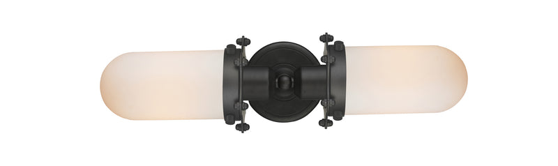 Innovations 900-2W-OB-CE231-OB-W Two Light Bath Vanity, Oil Rubbed Bronze
