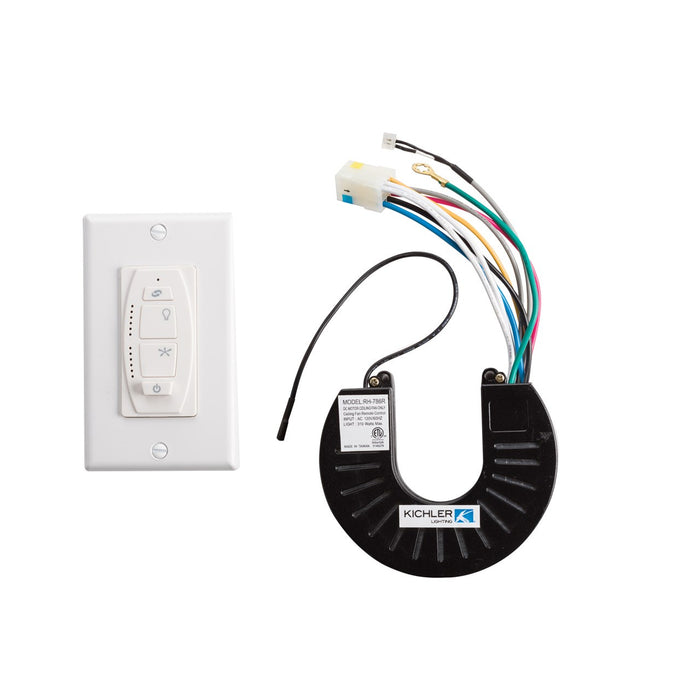 Kichler 370100WH 6 Speed DC165 Wall System, White