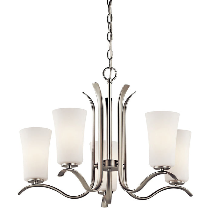 Kichler 43074NIL18 LED Chandelier, Brushed Nickel