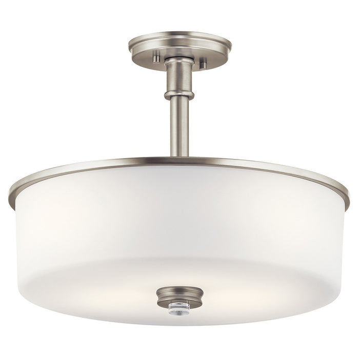 Kichler 43925NIL18 LED Pendant/Semi Flush, Brushed Nickel