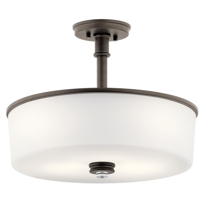 Kichler 43925OZL18 LED Pendant/Semi Flush, Olde Bronze
