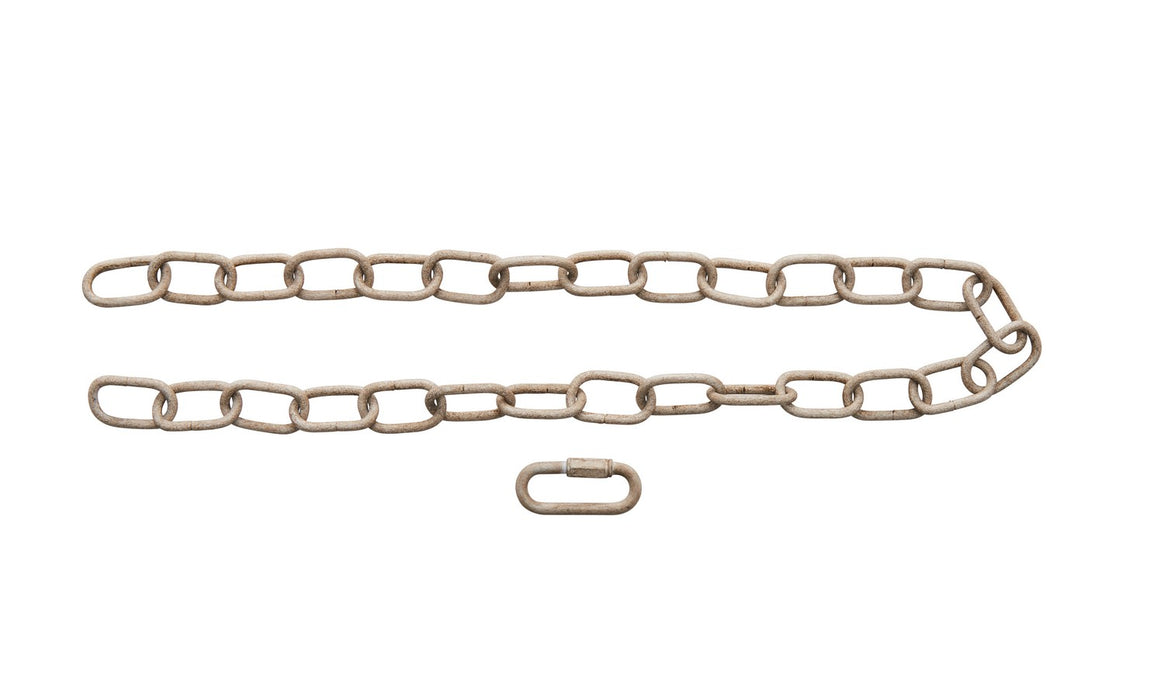Kichler 4901DAW Chain, Distressed Antique White