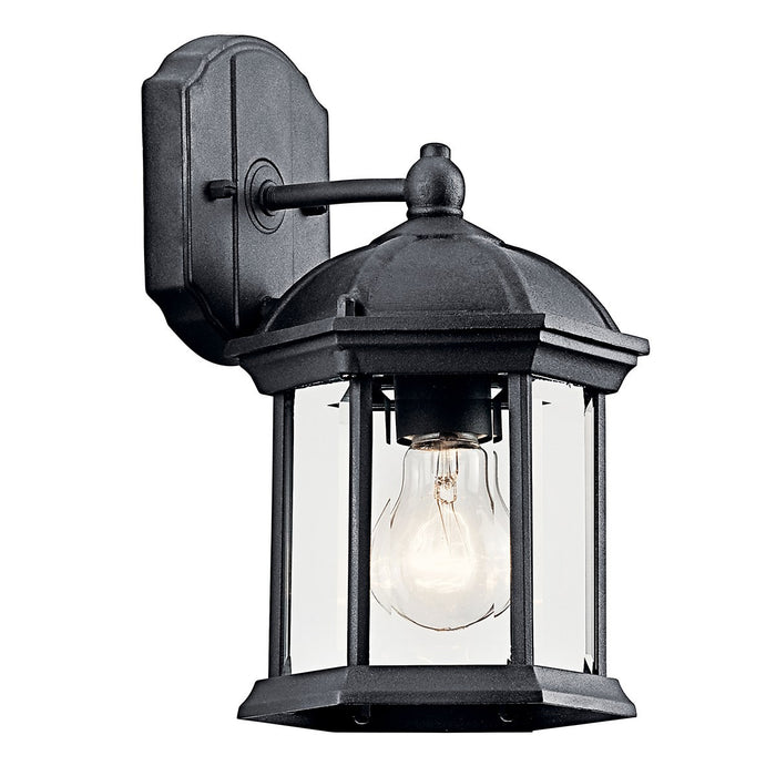 Kichler 49183BKL18 LED Outdoor Wall Mount, Black