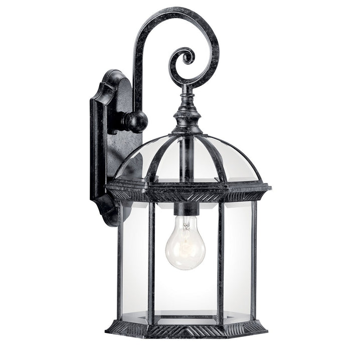 Kichler 49186BKL18 LED Outdoor Wall Mount, Black