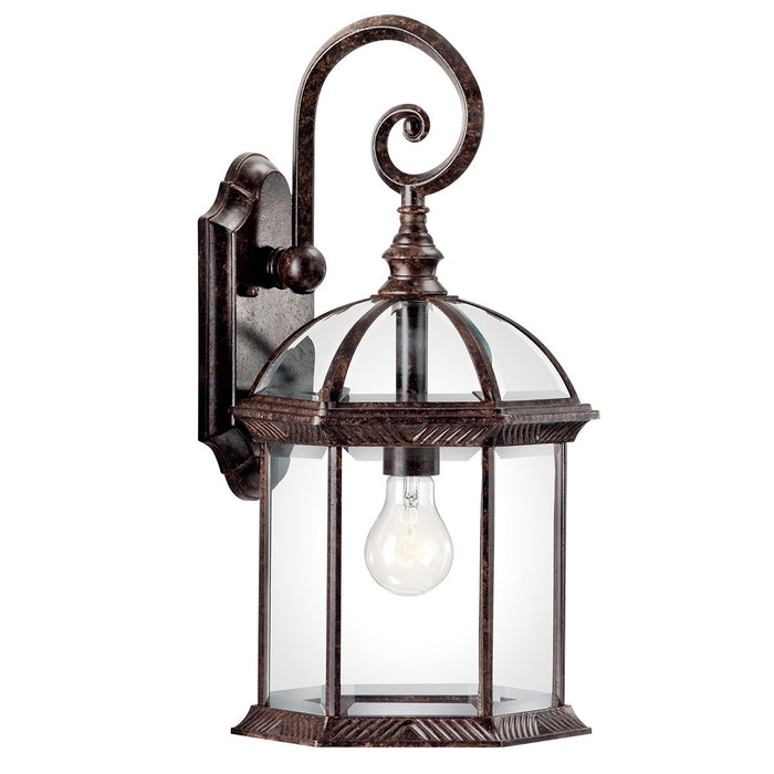 Kichler 49186TZL18 LED Outdoor Wall Mount, Tannery Bronze