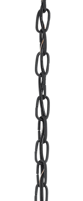 Kichler 4927BKT Outdoor Chain, Textured Black