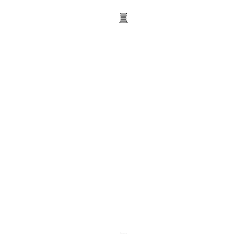 Kichler 4935AP Stem, Antique Pewter