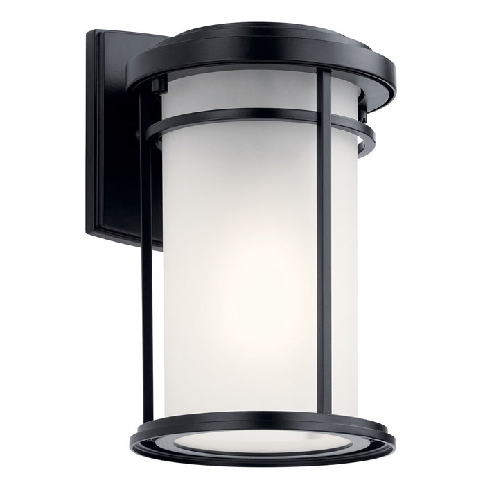 Kichler 49686BKL18 LED Outdoor Wall Mount, Black