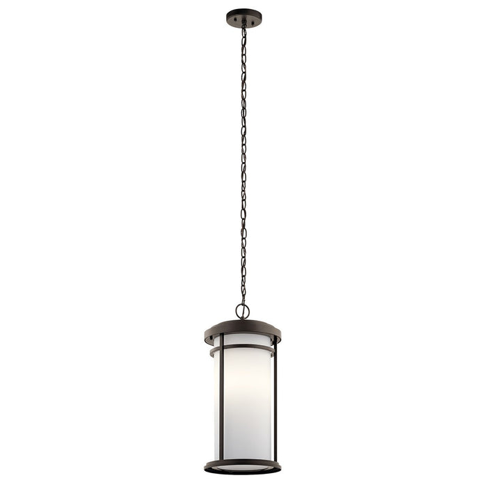Kichler 49689OZL18 LED Outdoor Pendant, Olde Bronze
