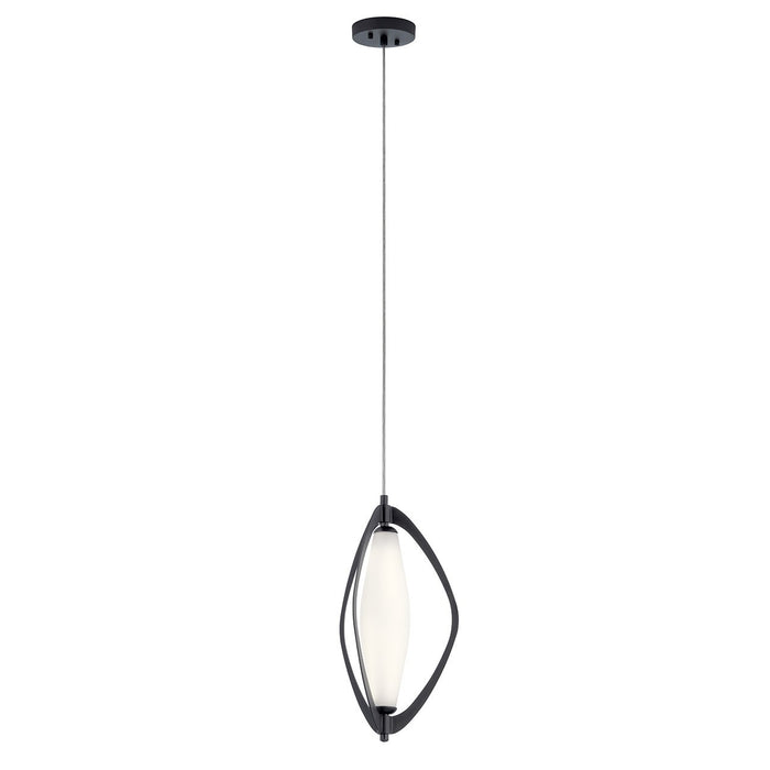 Kichler 83872MBK LED Pendant, Matte Black
